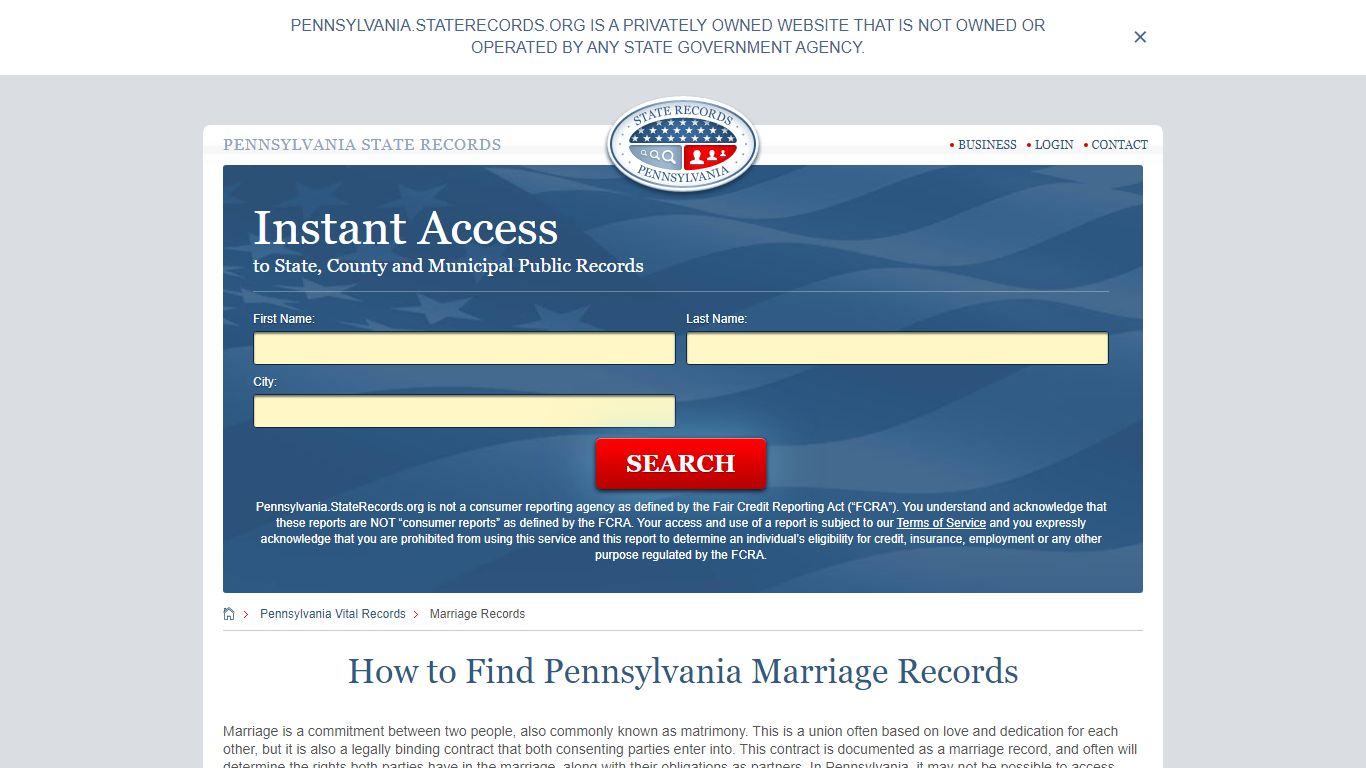 How to Find Pennsylvania Marriage Records